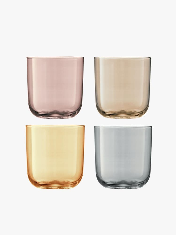 LSA International Set of 4 Polka Tumbler Glasses - Image 1 of 1 LSA International Set of 4 Polka Tumbler Glasses - Image 1 of 1