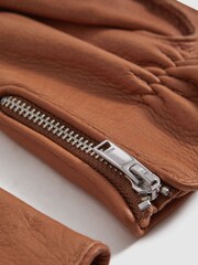 Guantes de cuero Iowa de Reiss - Imagen 3 de 3