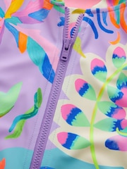 Multi Bright Unicorn Long Sleeved Swimsuit (3-16yrs) - Image 7 of 7