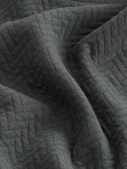 Slate Grey Premium Texture Crew Sweatshirt - Image 8 of 8
