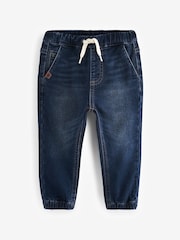 Dark Blue Joggers Jeans With Comfort Stretch (3mths-7yrs) - Image 1 of 3