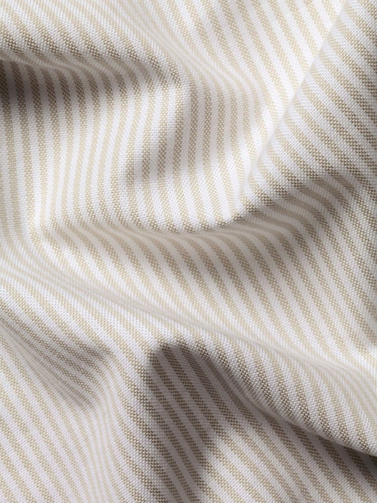 Dabīgais akmens - Charles Tyrwhitt pogājams, elastīgs, mazgāts, klasiska piegriezuma Oxford krekls - Attēls 6 no 6