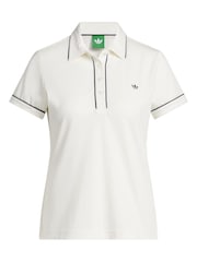 adidas Golf White F Solid Polo Shirt - Image 7 of 7