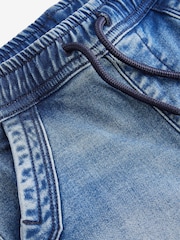 Mid Blue Comfort Cargo Jeans (3mths-7yrs) - Image 7 of 9