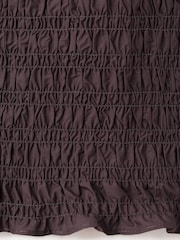 Mango Brown Smocked Vest - Image 7 of 8