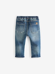 Vintage-Waschung - Superweiche Pull-on-Jeans mit Stretch (3 Monate–7 Jahre) - Bild 6 von 8