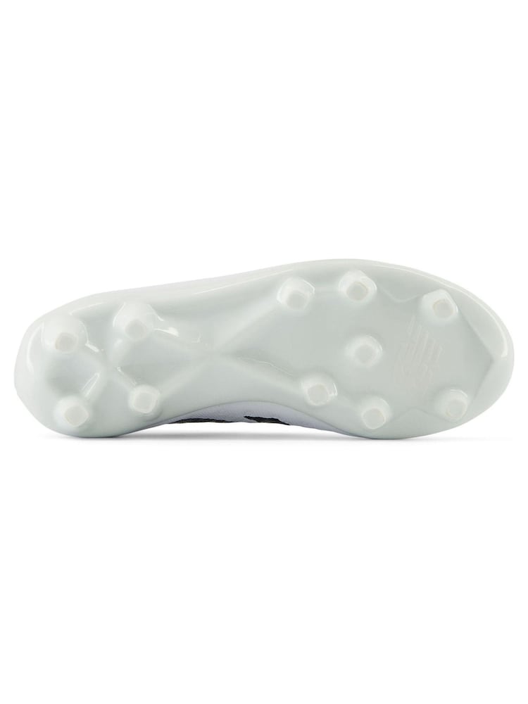 New Balance Off White Boys Tekela Firm Football Boots - Image 2 of 6