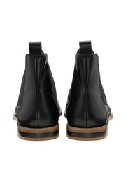 Frank Wright Black Leather Chelsea Mens Boots - Image 3 of 4