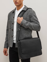 Black Messenger Bag - Image 1 of 10