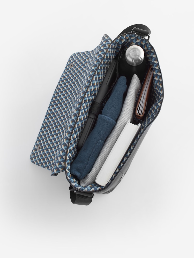 Black Messenger Bag - Image 10 of 10