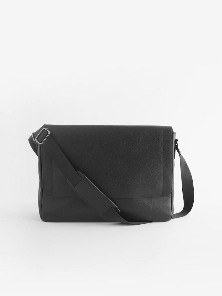 Black Messenger Bag - Image 3 of 10