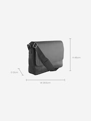 Black Messenger Bag - Image 4 of 10