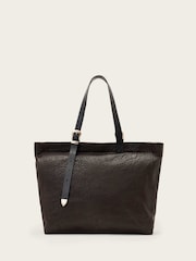 AllSaints Brown Haven Leather Tote Bag - Image 1 of 7