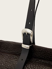 AllSaints Brown Haven Leather Tote Bag - Image 5 of 7