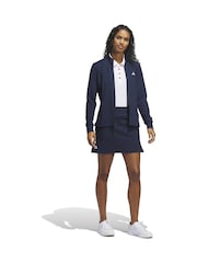 Adidas Golf Blue Ultimate365 Textured Jacket - Image 3 of 6