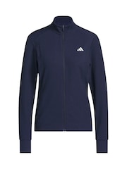 Adidas Golf Blue Ultimate365 Textured Jacket - Image 6 of 6