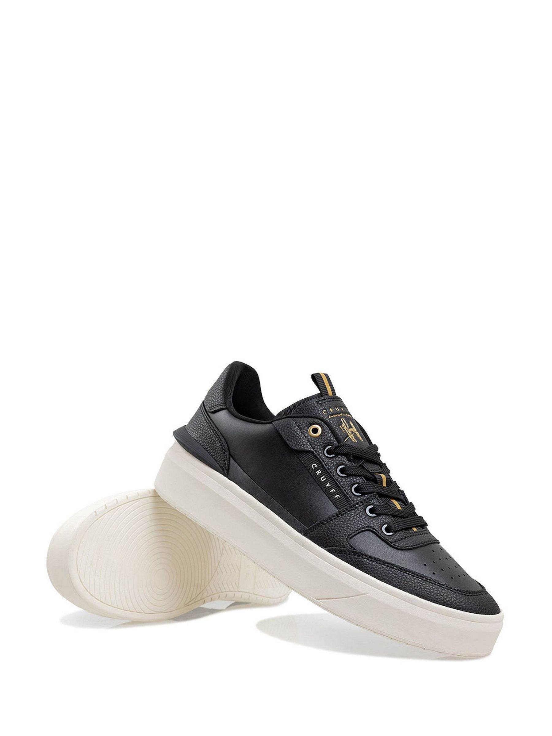 Cruyff Black Endorsed Tennis Trainers