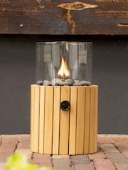 Pacific Natural Garden Cosiscoop Timber Fire Pit Lantern - Image 1 of 3