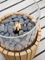 Pacific Natural Garden Cosiscoop Timber Fire Pit Lantern - Image 2 of 3