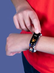 Peers Hardy Tikkers Series 1 Printed Football Silicone Strap Black Smart Watch - Image 2 of 6