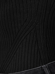 AllSaints Black Cruz Bandeau Top - Image 10 of 10