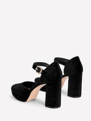 أسود - Boden Jewelled Buckle Platform Heels - Image 4 of 5