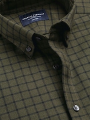 Charles Tyrwhitt Grid Check Non-Iron Twill Classic Fit Shirt - 6суретінің 5 суреті