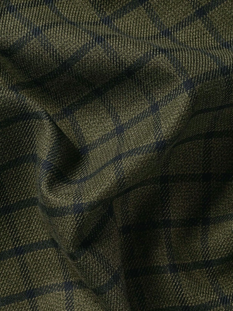 Charles Tyrwhitt Grid Check Non-Iron Twill Classic Fit Shirt - 6суретінің 6 суреті