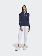 Adidas Golf Ultimate365 Tour Climacool Long-Sleeve Polo Shirt - Image 3 sur 6