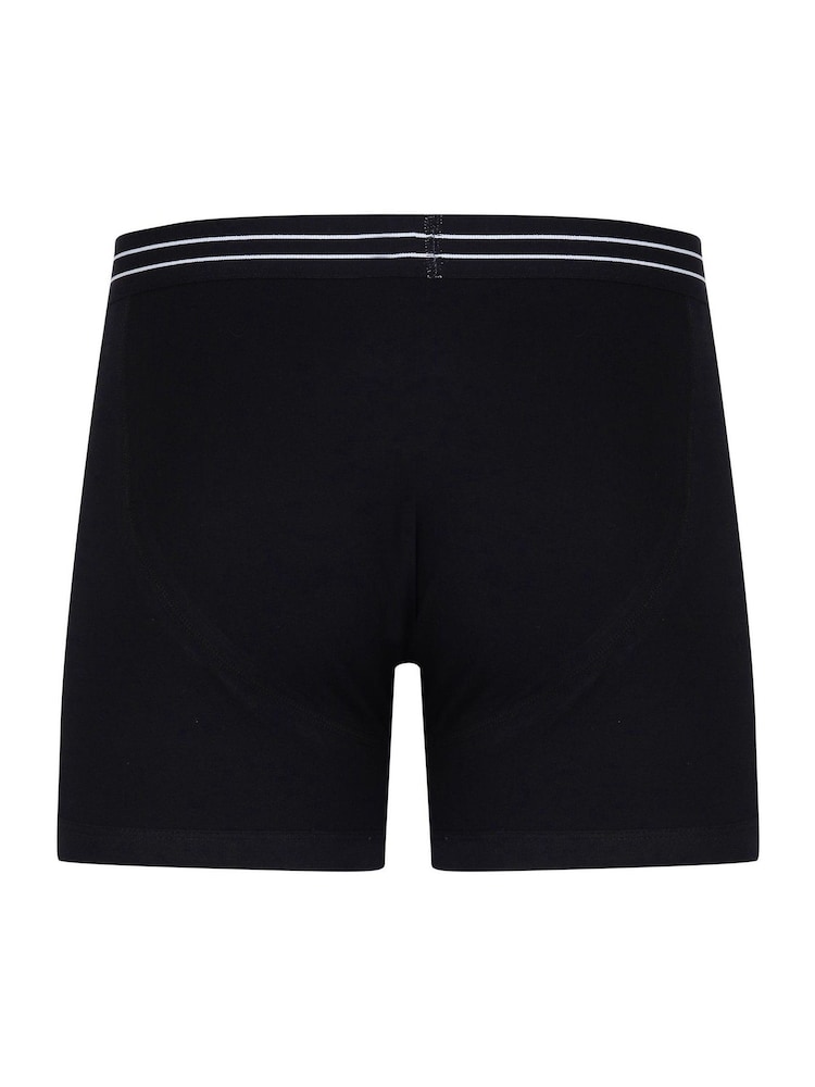 Black Lyle & Scott Button Fly Trunks 3 Pack - Image 3 of 4