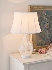 Shabby Chic by Rachel Ashwell® White Lillian Table Lamp - Image 1 of 4