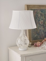Shabby Chic by Rachel Ashwell® White Lillian Table Lamp - Image 2 of 4