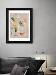 East End Prints Black Hummingbird Print by Dieter Braun - Image 2 of 2