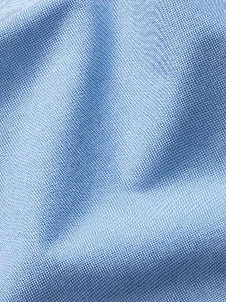Charles Tyrwhitt Sky Blue Short Sleeve Button-Down Stretch Washed Oxford Shirt - Image 5 of 5 Charles Tyrwhitt Sky Blue Short Sleeve Button-Down Stretch Washed Oxford Shirt - Image 5 of 5