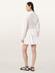 AllSaints White Frances Skirt - Image 5 of 6