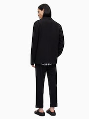 AllSaints Black Helm Trousers - Image 3 of 8