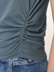 AllSaints Blue West Tank - Image 5 of 9