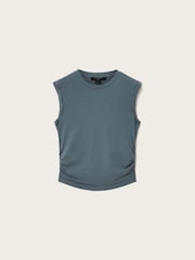 AllSaints Blue West Tank - Image 9 of 9