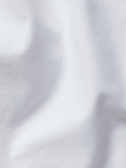 Charles Tyrwhitt White Short Sleeve Button-Down Stretch Washed Oxford Shirt - Image 5 of 6