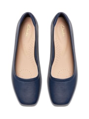 Clarks Blue Leather Seren30 Court Shoes - Image 7 of 7