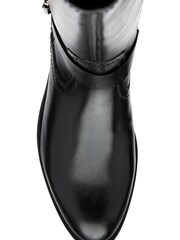 Ravel Black Leather Knee High Boots - Image 4 of 4