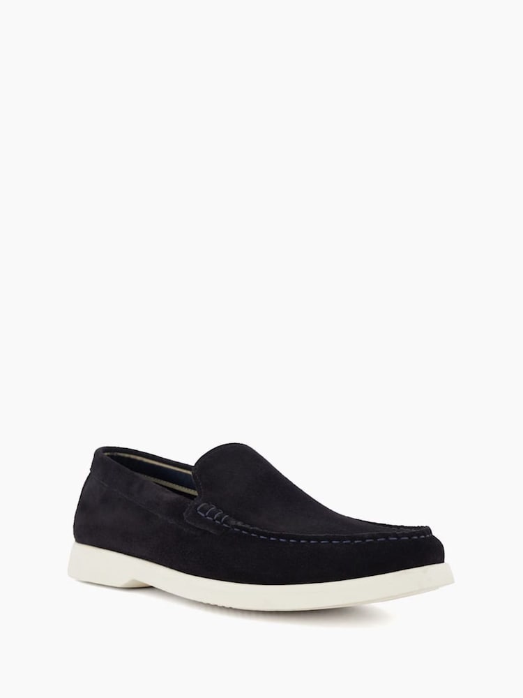 Bleu - Mocassins Dune London Buftonn Sole - Image 4 of 6