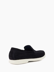 Dune London Blue Buftonn Sole Loafers - Image 5 of 6