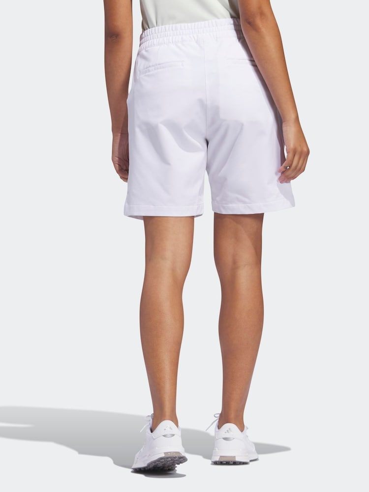 Adidas Golf White Women’s Ultimate365 Classic Bermuda Shorts - Image 2 of 6 Adidas Golf White Women’s Ultimate365 Classic Bermuda Shorts - Image 2 of 6