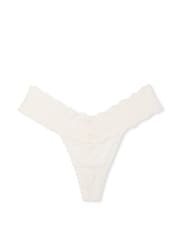 Victoria's Secret Coconut White Thong Knickers - Image 3 of 3