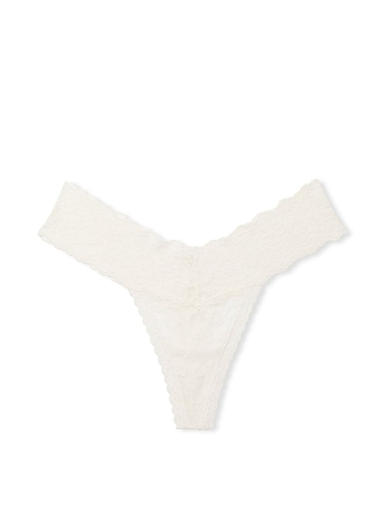 Victoria's Secret Coconut White Thong Knickers - Image 3 of 3