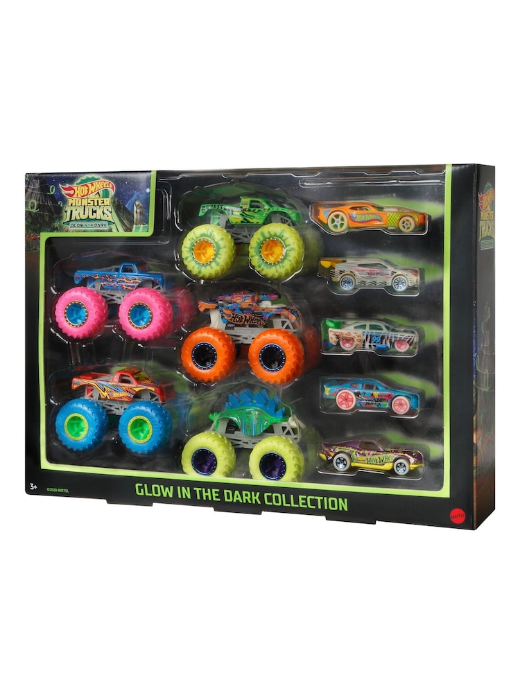 Hot Wheels Monster Truck Glow in Dark Bundle - Image 2 of 2
