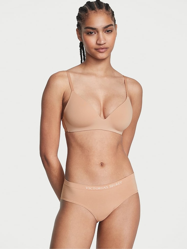 Victoria's Secret Nude Praline Hipster Knickers - Image 1 of 3 Victoria's Secret Nude Praline Hipster Knickers - Image 1 of 3