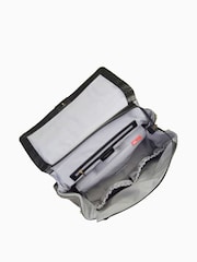 Czarny - Storksak Storksak St James Leather Changing Bag - Obraz 3 z 4