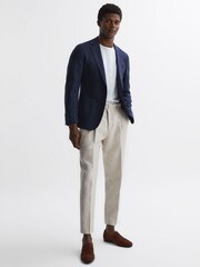 Reiss Rust Bray Suede Slip On Loafers - Image 2 of 5